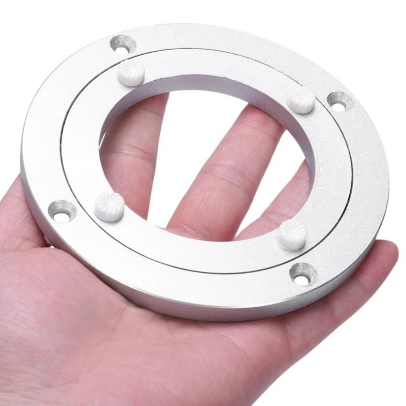 Алюминиевый Вращающийся поворотный стол подшипниковая поворотная пластина 5 &quot