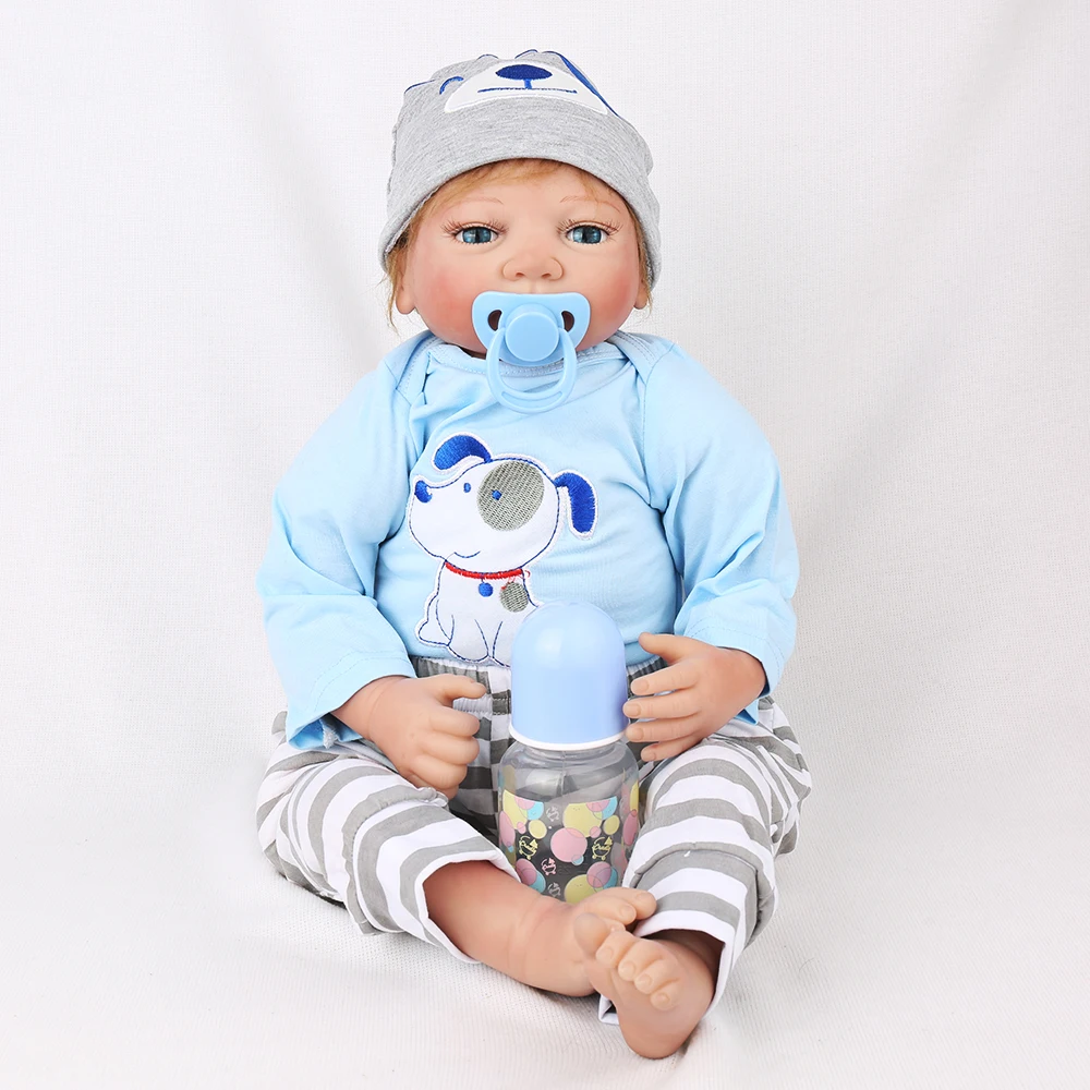 Кукла Reborn 55 см одежда для тела куклы reбор имитация ручная работа Baby хлопковая