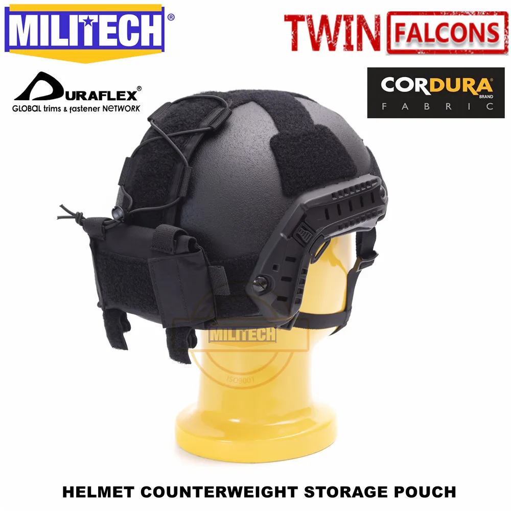 MILITECH TWINFALCONS TW Шлем Счетчик веса сумка для хранения TN VC сумка для хранения Тактическая Военная NVG счетчик веса сумка