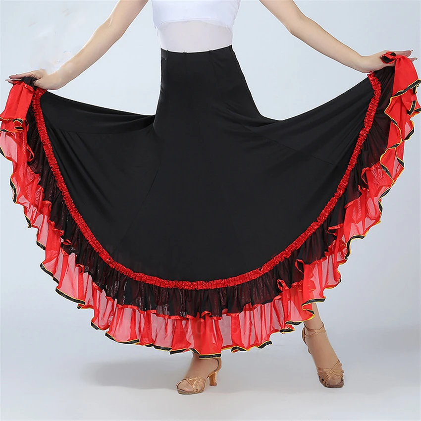Для женщин 6 Цвета фламенко испанский платья современные девочки присборенная