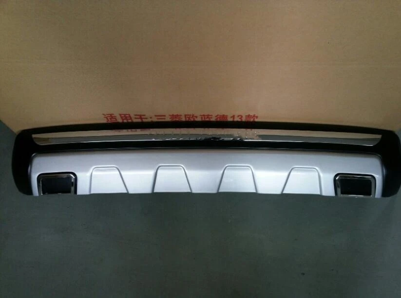 Высококачественный Стайлинг автомобиля пластиковая защита переднего и заднего