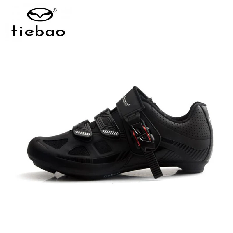 Tiebao горный велосипед Черный дорожный Велосипеды обувь дышащая самозапирающийся