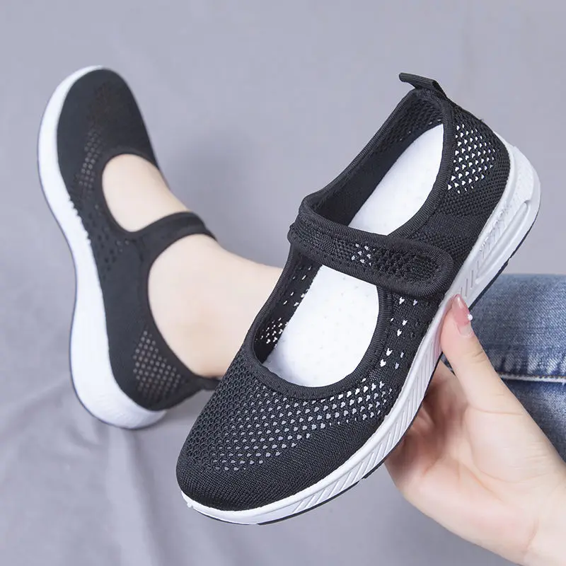 2021 Women Running Shoes Mesh Sneakers Lady Breathable Soft Light Gym Shoes Female Walking Jogging Shoes Basket Femme