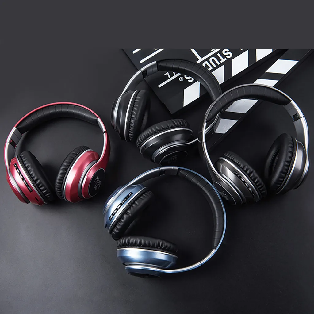 H25 новые светодиодные беспроводные Bluetooth наушники, складные активные Беспроводные наушники с шумоподавлением, гарнитура с микрофоном для телефона