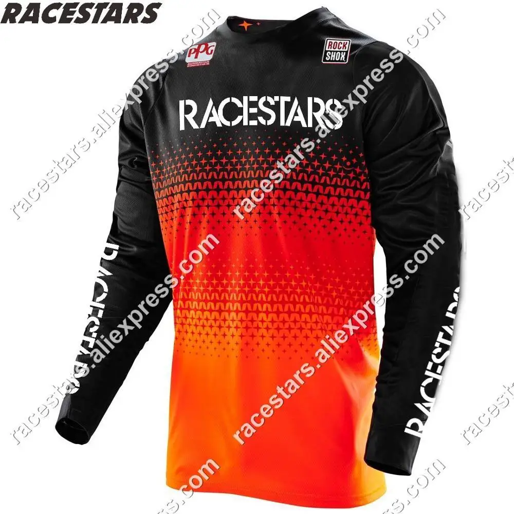 Футболка XC для езды на мотоцикле горнолыжное Джерси BMX DH одежда горном велосипеде