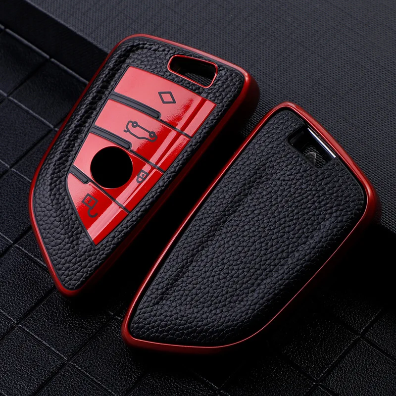 

New TPU Key Case Cover for Car for BMW X1 X3 X5 X6 Series 1 2 5 7 F15 F16 E53 E70 E39 F10 F30 G30 Car Key Fob Shell Protecor