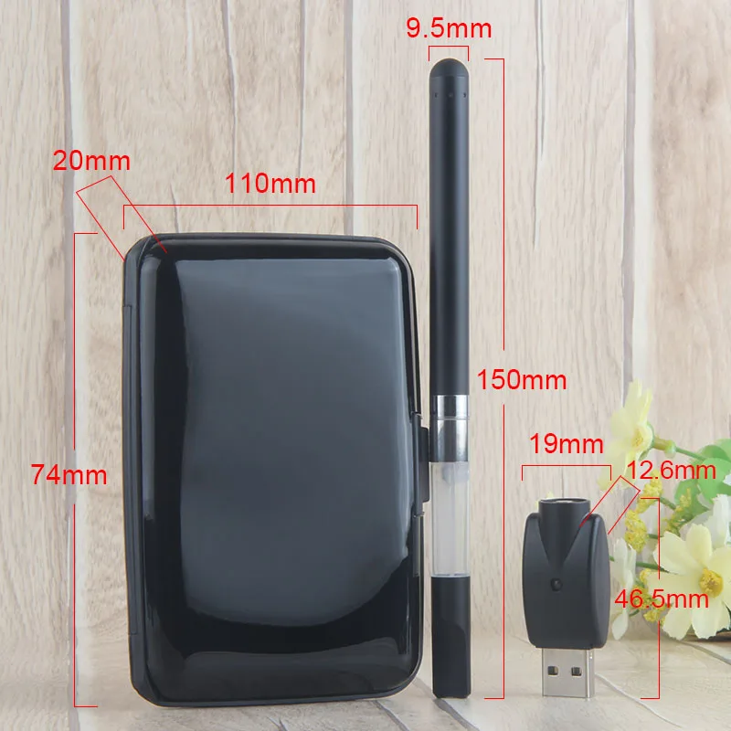 1 шт. Kingfish электронная сигарета vape ручка 0,5 мл Форсунка картриджа 280 мАч O ручка батарея электронная сигарета КБР толстый паровой комплект