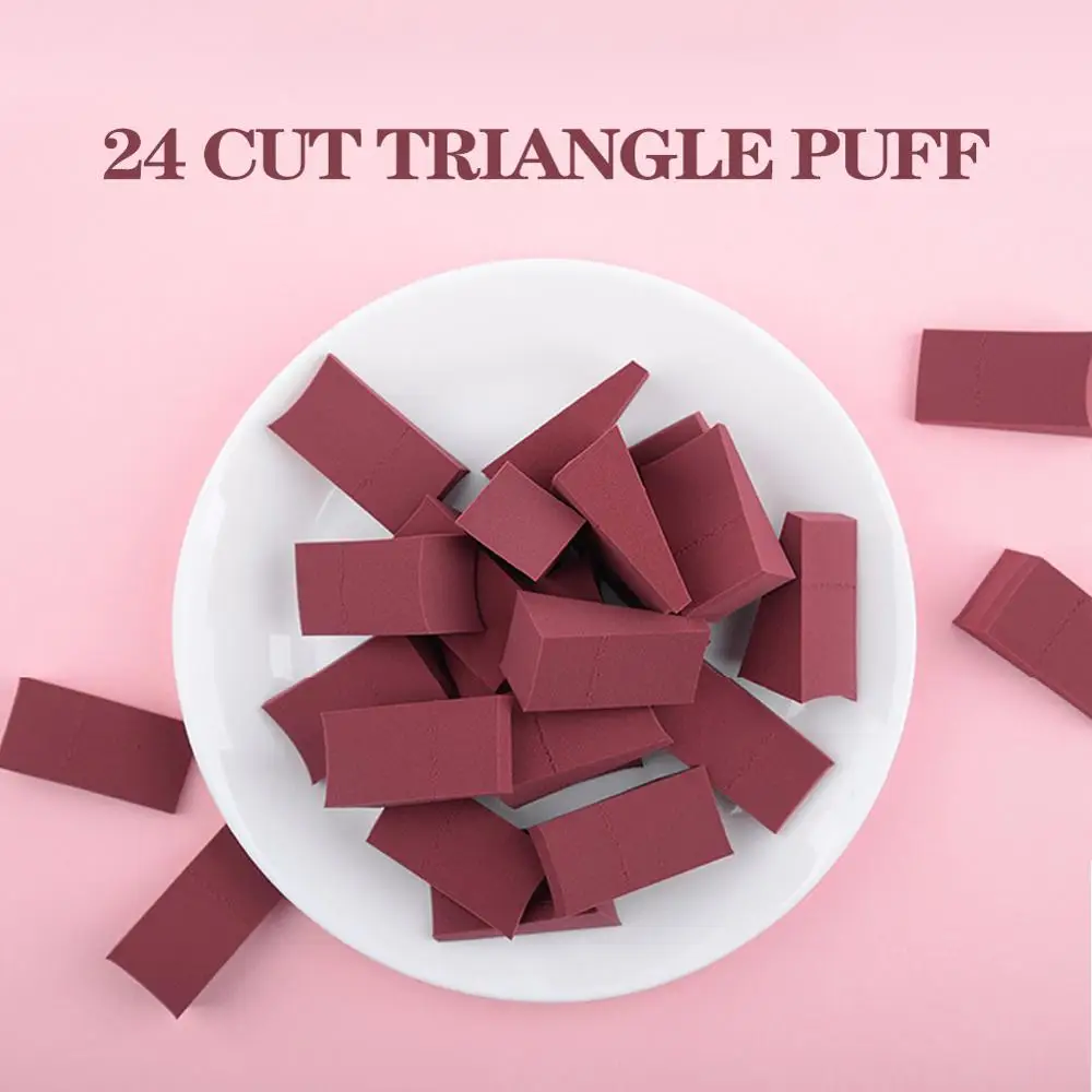 24 кроя одноразовые косметический спонж мягкие женские основа под макияж губки