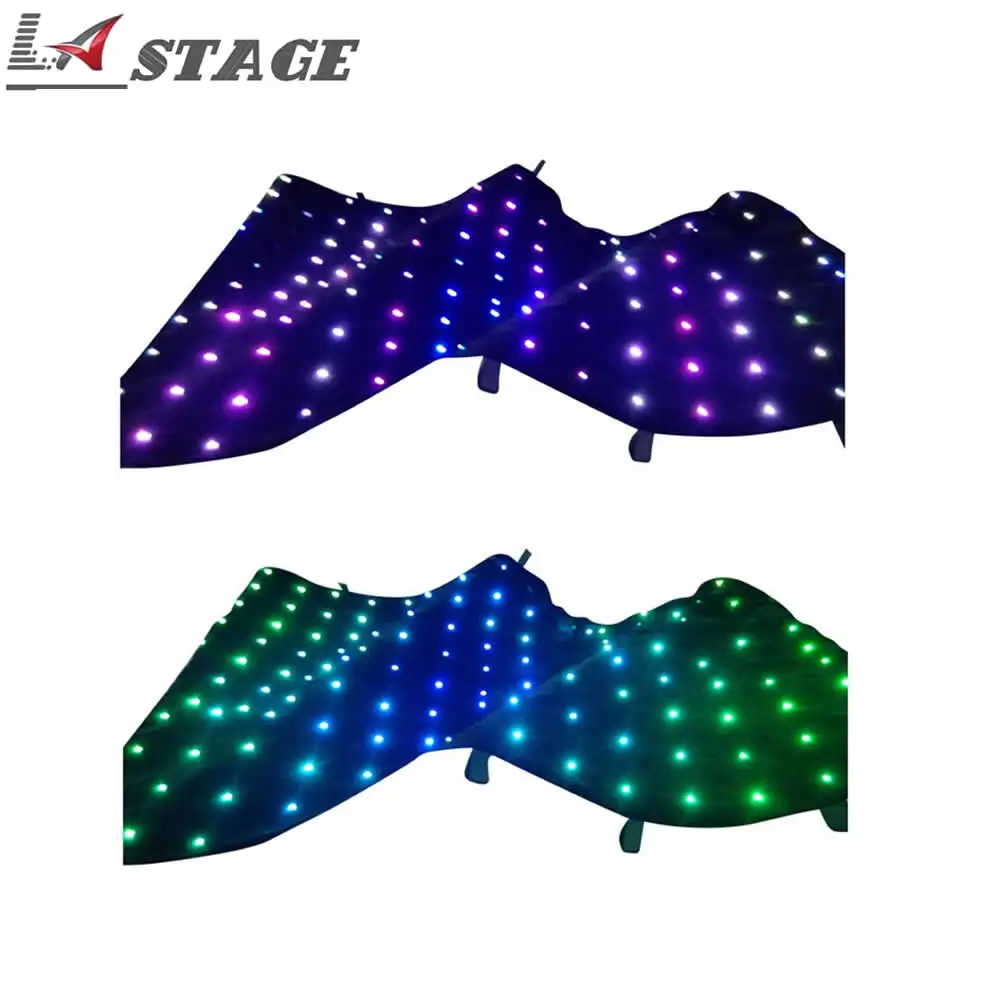 Бесплатная доставка P18 занавеска DJ Vision свадебные фоны диджейская будка