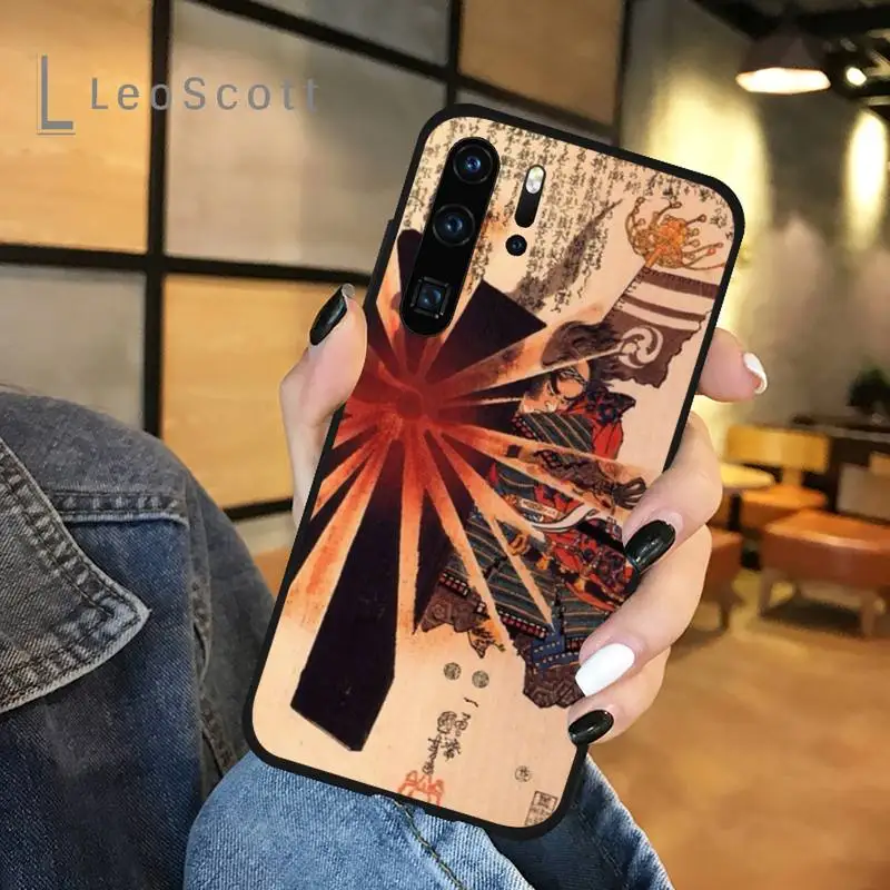 

Japanese style Art Japan Phone Case For Huawei honor Mate P 9 10 20 30 40 Pro 10i 7 8 a x Lite nova 5t