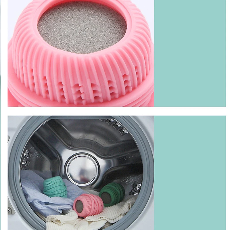 

Reusable Laundry Cleaning Balls Magic Anti-winding Clothes Washing Products Machine Wash Anion Molecules Cleaning Tools