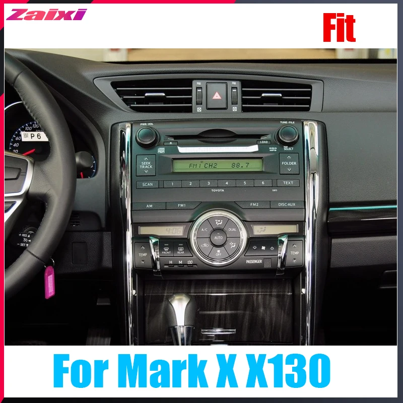 ZaiXi Android Car Multimedia GPS For Toyota Mark X X130 2011~2013 Radio vertical screen tesla Video USB DAB+ | Автомобили и