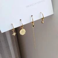 4 times 2021 trendy earrings creative contracted cold wind ear ring long earrings female stars jewelry gifts