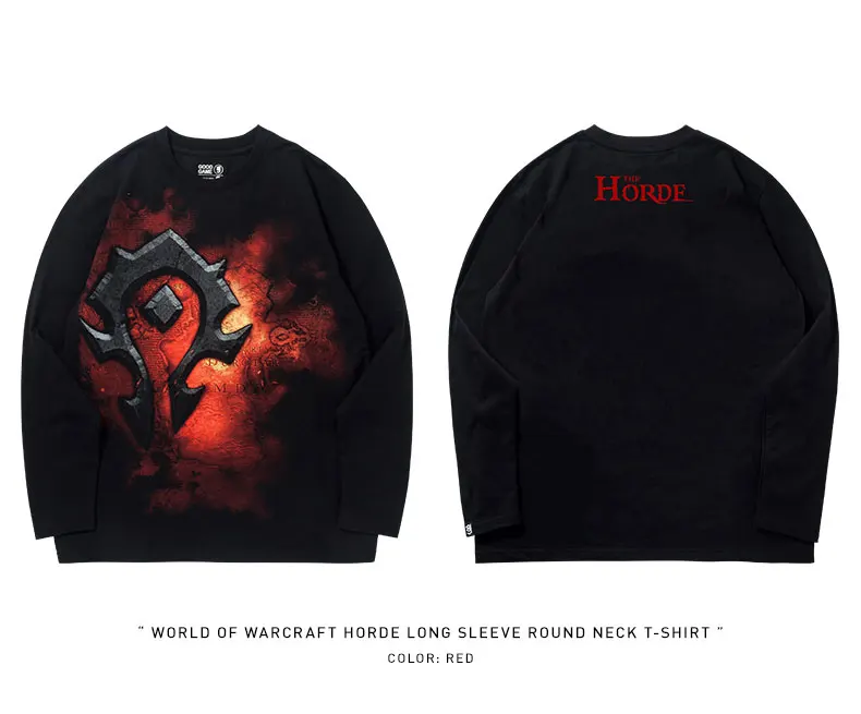 TEE7 мужская повседневная одежда WOW хлопковая толстовка World of Tribe Forever Emblem For the glory of the балахоны