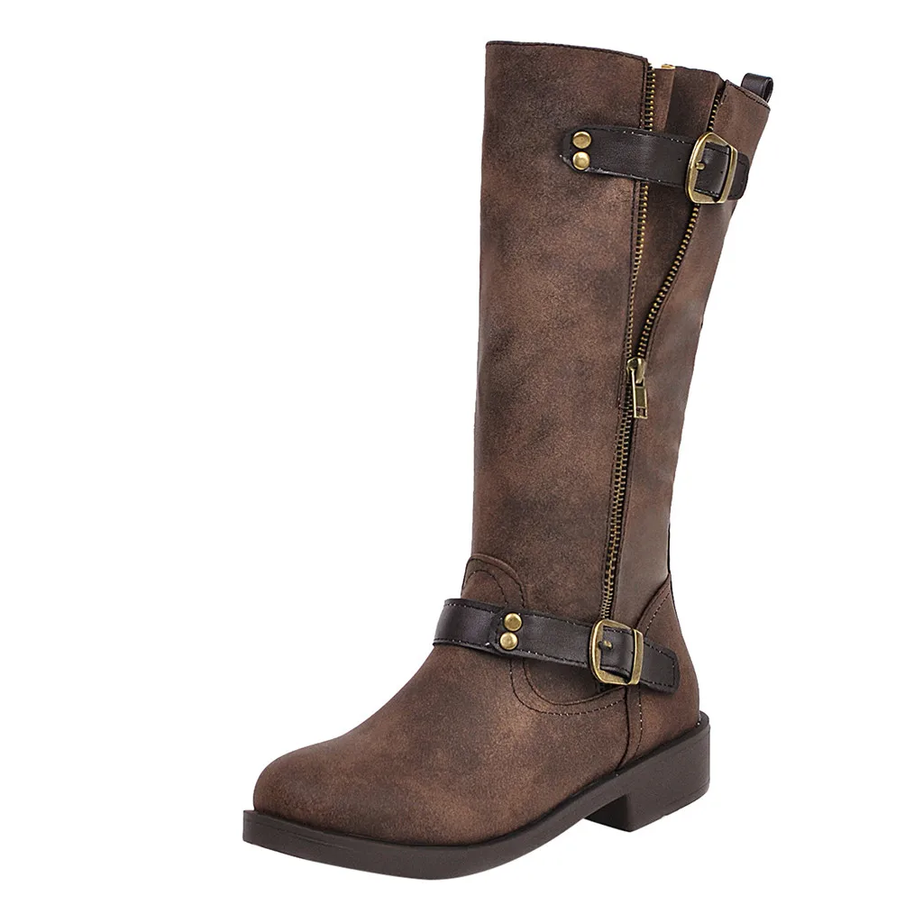 Модные однотонные Женские ботинки в стиле стимпанк готический стиль Ретро панк