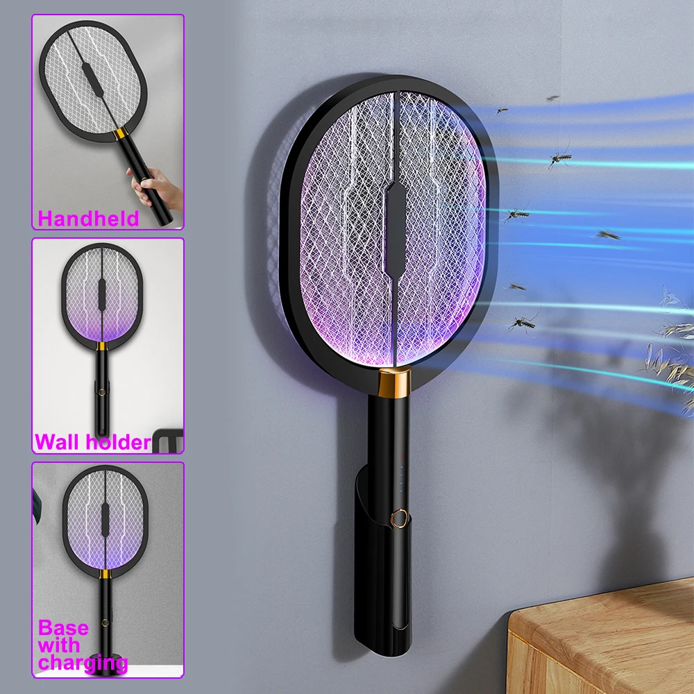 Светодиодный ная ловушка для комаров 3 в 1 электрическая насекомых мух мушек