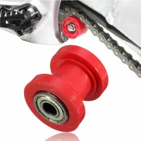 1pc atv parts chain roller slider tensioner pulley wheel guide red 8mm accessories for pit dirt bike atv