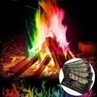 1 шт. Мистический Огонь, трюки с цветным пламенем, пакетики для камина, игрушка, фотоиллюзия, пиротехника, светящиеся товары для вечеринок