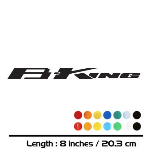 

Новинка, мотоциклетная наклейка, велосипедный топливный бак, колеса, шлем, обтекатель для багажа, аксессуары для мотоциклов и автомобилей, Светоотражающая наклейка с знаком для SUZUKI B-KING
