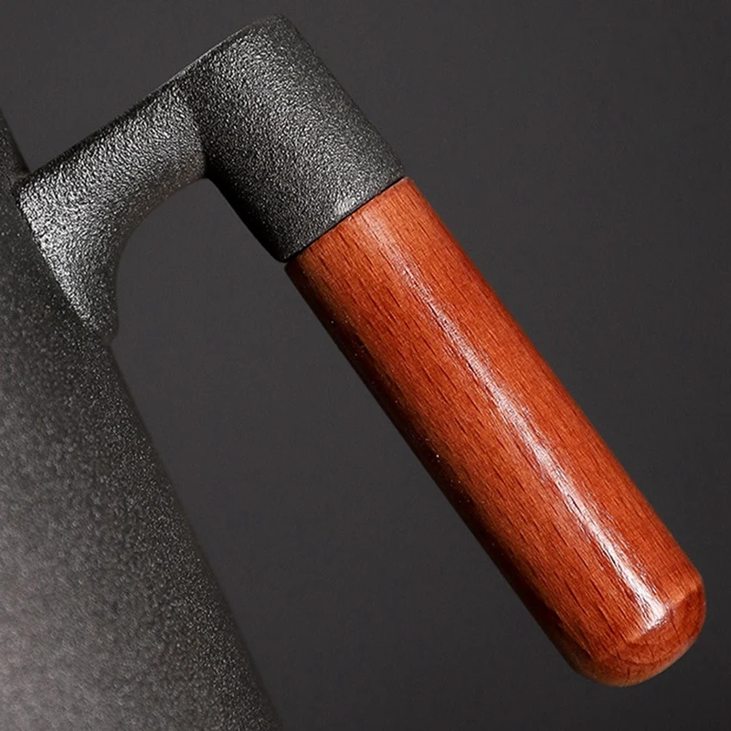 

420Ml Retro Ceramic Mug Office Water Cup with Lid Cup and Mug with Wooden Handle Birthday Gift Box