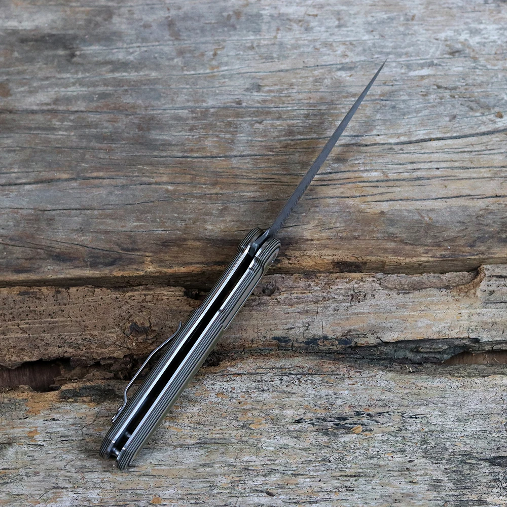 Новый складной нож VG10 лезвие из дамасской стали ручка G10 тактический для кемпинга