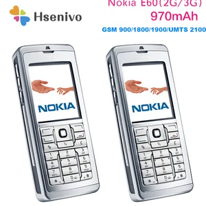 nokia e60 refurbished original e60 mobile phone unlocked original phone gsm cell phone triband 3g mobile phone free shipping free global shipping