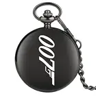 007 кварцевые карманные часы для мужчин, изысканное ожерелье, часы, Очаровательная подвеска, часы, мужские часы