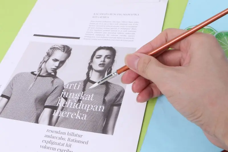 12 шт Тонкая Красная жемчужина деревянная краска акриловая акварель масляная ing