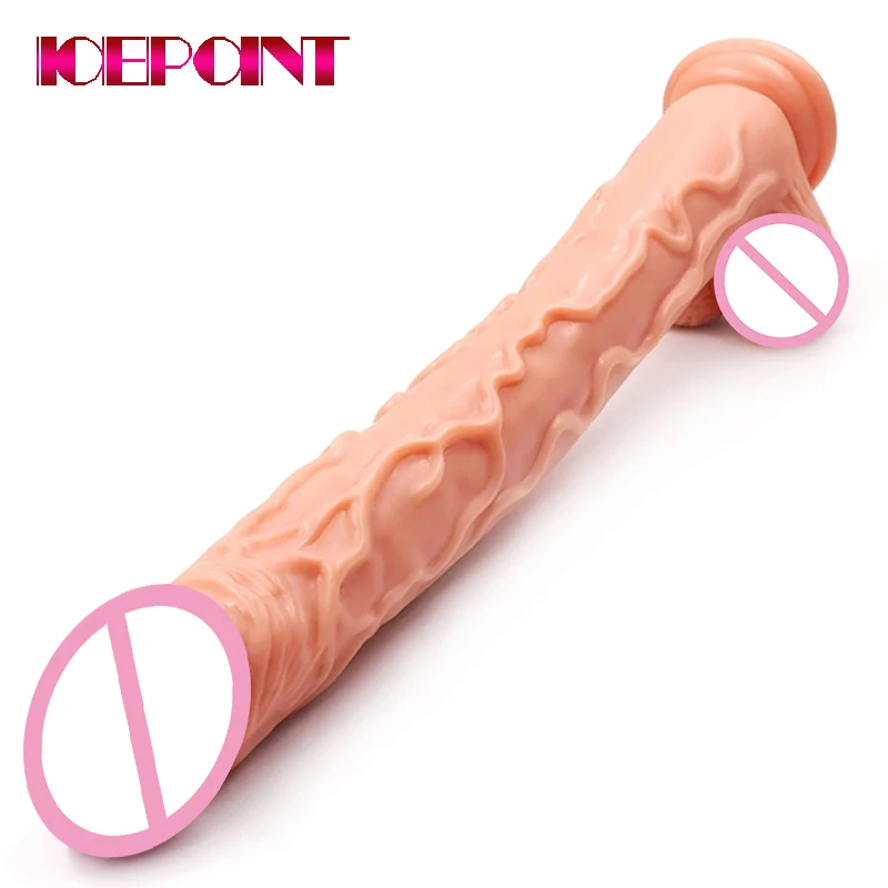 ICEPOINT 42*5 см длинные фаллоимитаторы для женщин секс-игрушки фаллоимитатор