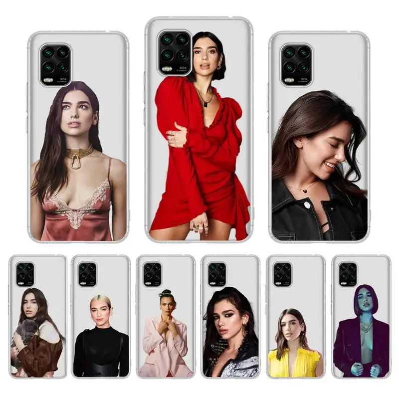 

Dua-Lipa Singer Phone Case For Redmi Note 5 7A 10 9 8 plus pro 9A K20 for Xiaomi 10Pro 10T 11 Capa