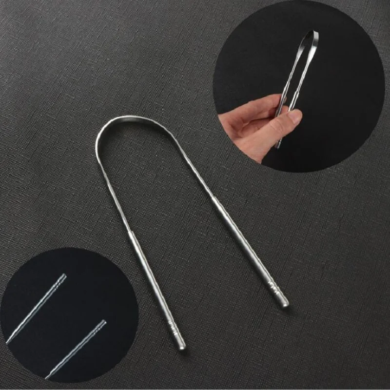 

JOYLIVE Mini Portable Electroacoustic Dental Scaler And Tongue Coating Cleaning Blade Stainless Steel Oral Cleaning Combination