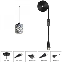 wrought iron chandelier with plug black wrought iron round lampshade used for kitchen island entrancehallstaircase chandeliers