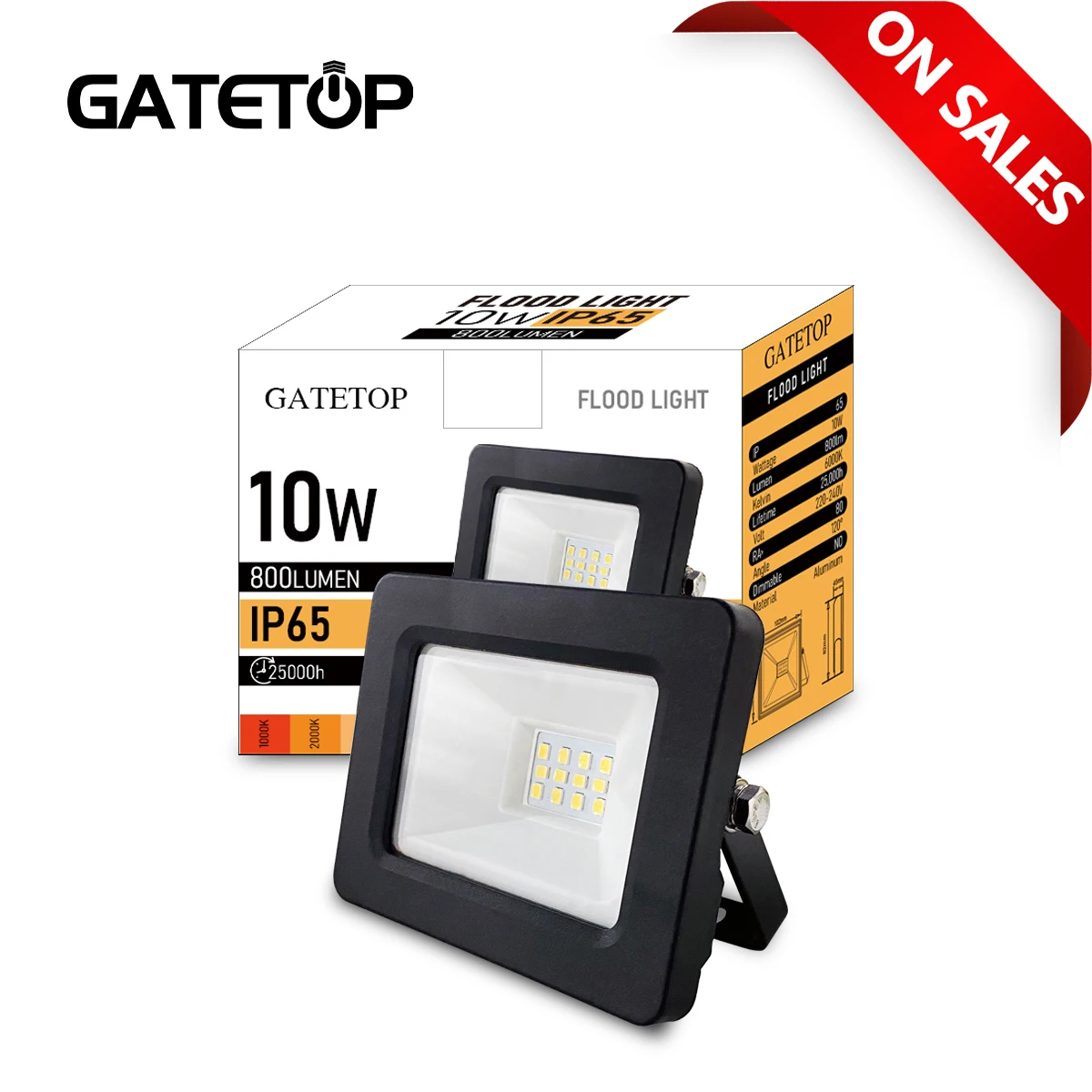 Светодиодный прожектор заливасветильник света 10 Вт заливающего наружный