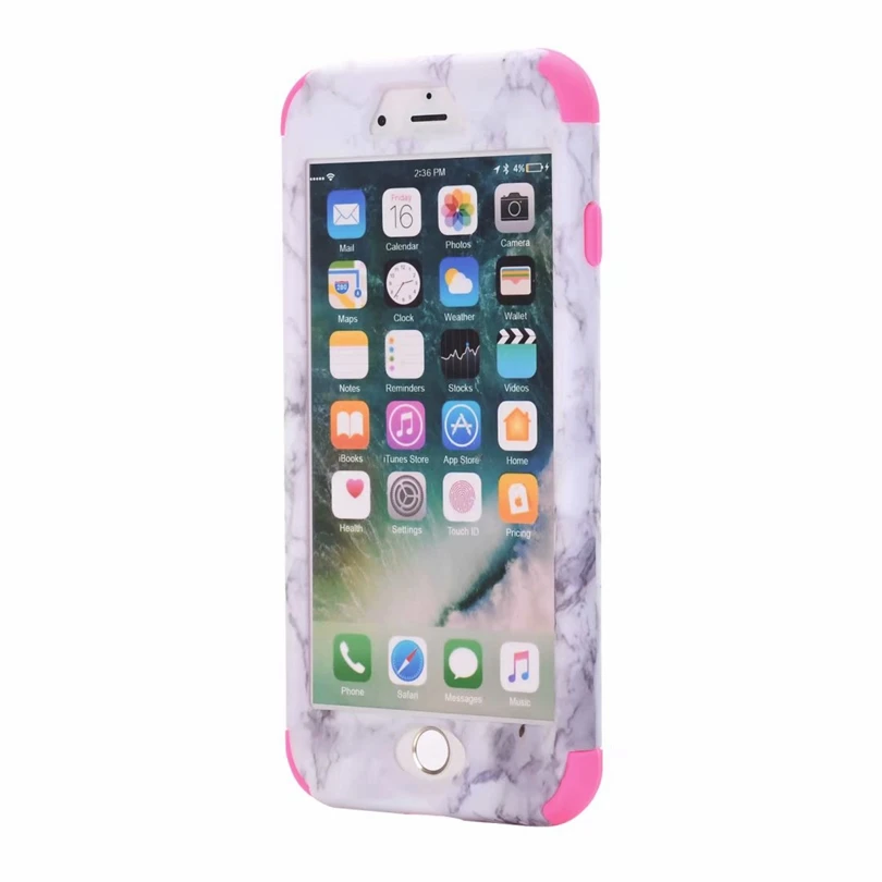 For iPhone 5 5s SE 6 6S 7 8 Plus X Xs Xr 11 Pro Max PC + Silicone Rhinestone Armor Case Anti Shock Impact Cover | Мобильные телефоны