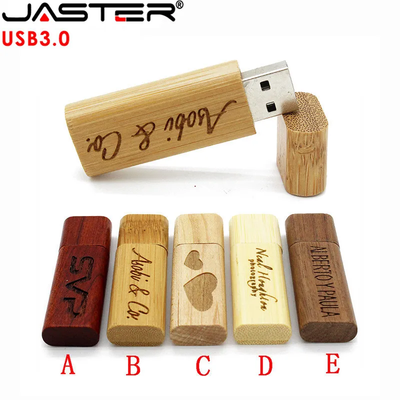 USB 3 0 деревянный флэш накопитель JASTER 4 ГБ 16 32 64 ГБ|usb 3.0 logo|pendrive 4gbbamboo usb |