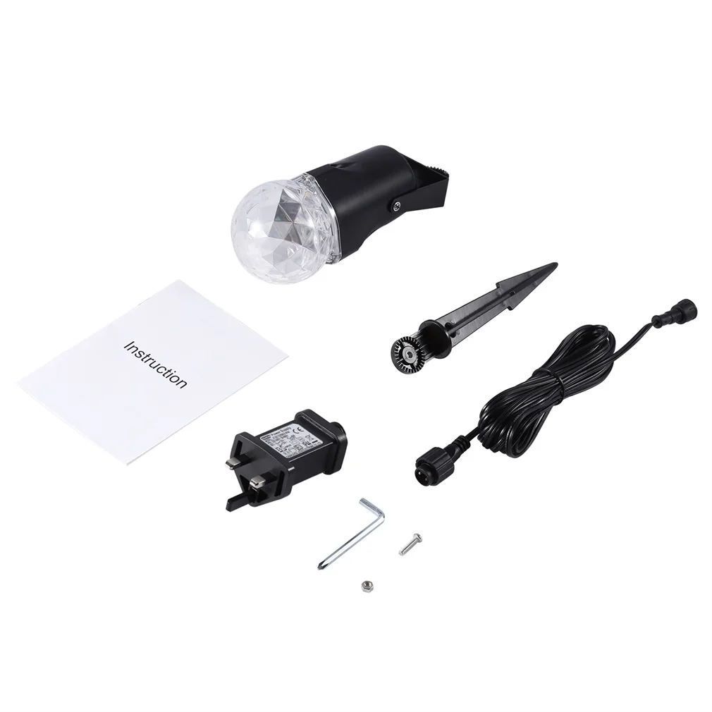 Водонепроницаемый точечный светильник вращающийся светодиодный для проектора с