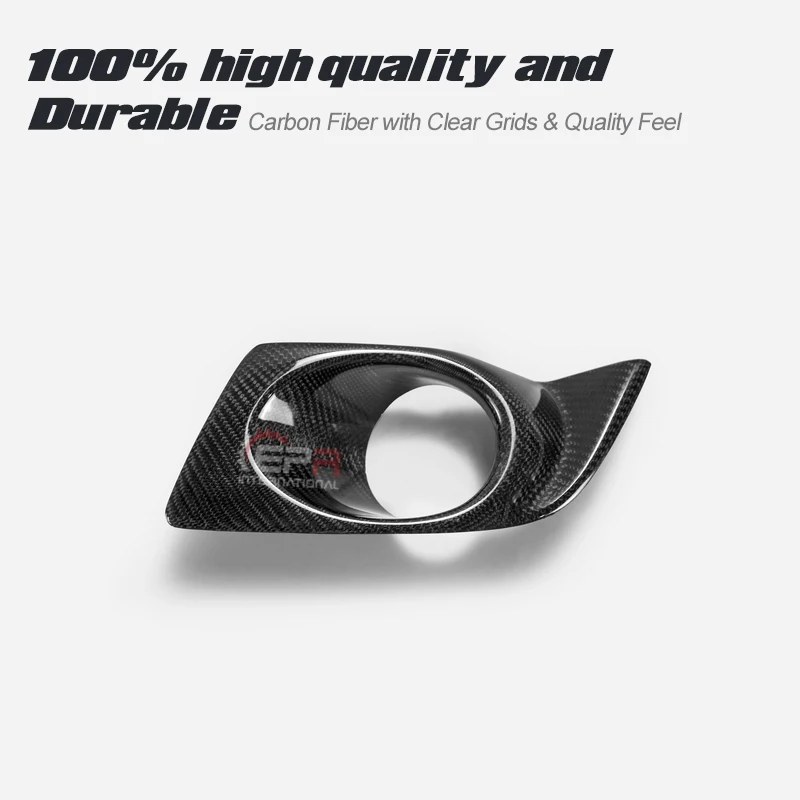 Углеродистая передняя противотуманная фара Накладка для Subaru Legacy BL BP 2004-2008 Legacy углеродное волокно Foglight Коув Комплект кузова тюнинг для Legacy