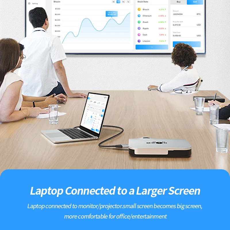 Jasoz Тип C к HDMI кабель USB 4 60 Гц для MacBook Huawei Mate 30 Pro HONOR USB-C адаптер | Электроника