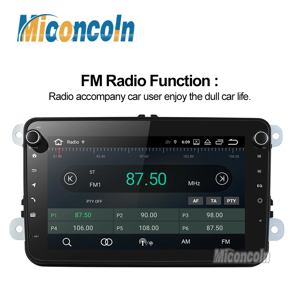 PX30 2+ 32G android 9,0 DSP автомобильный dvd gps навигационный плеер для VW polo golf passat tiguan skoda yeti superb rapid gps 2 din