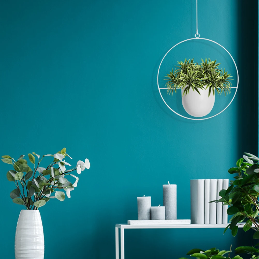 Metal Plant Hanger Chain Hanging Basket Flower Pot Holder Garden Balcony Dropshipping Swinging Decor | Дом и сад