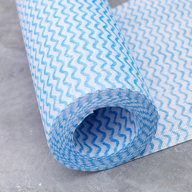 Ткань для чистки кухни Нетканая ткань прочная впитывающая многофункциональная