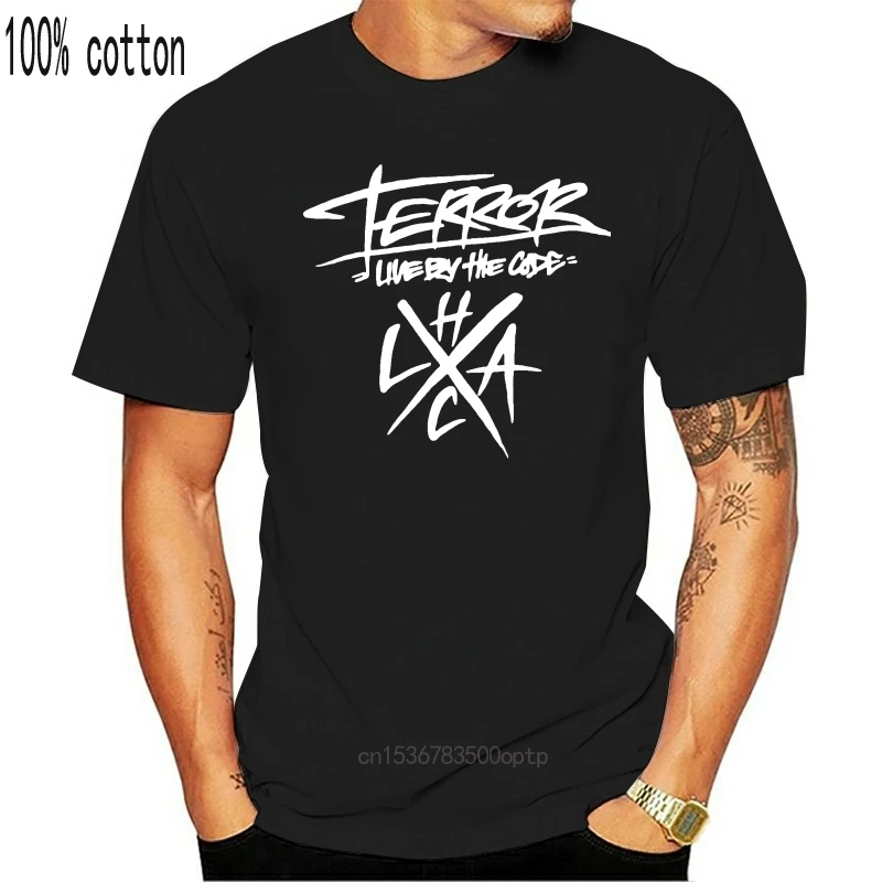 

Authentic TERROR Band Hard Lessons Logo T-Shirt S-3xl NEW Print T Shirts