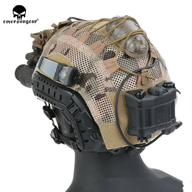 Тактический чехол для шлема Emersongear Multicam Ops-Core FAST PJ и EMERSON шлемы | Спорт развлечения