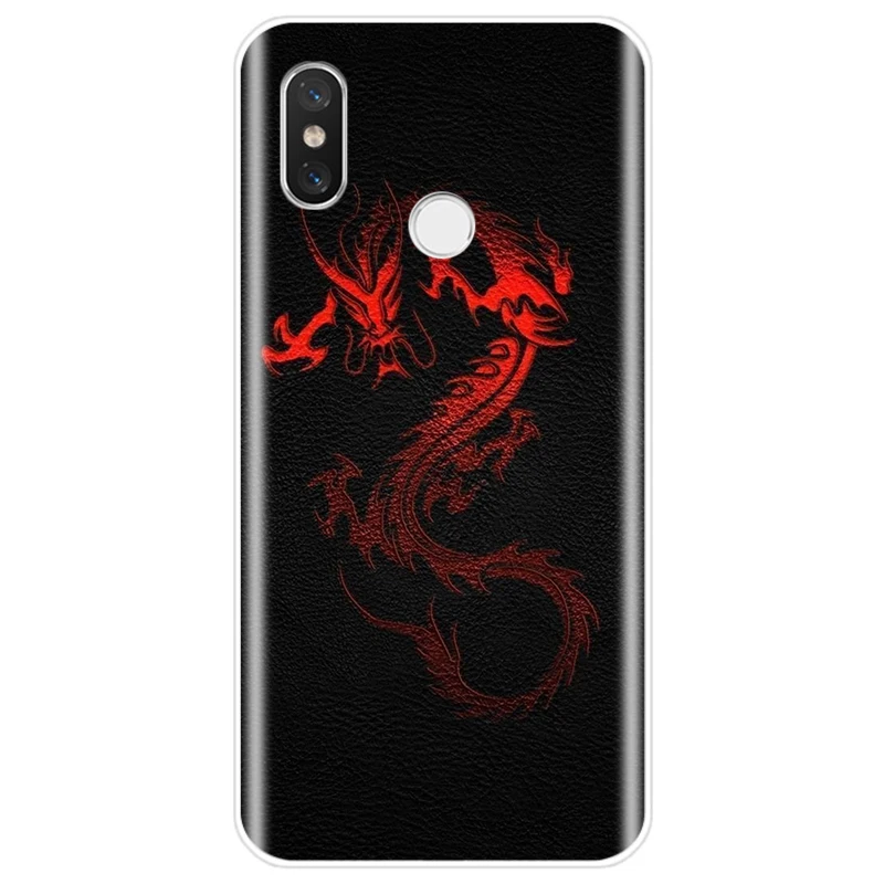 Чехол с китайским драконом мягкий силиконовый чехол из ТПУ для телефона xiaomi 4 5 5S