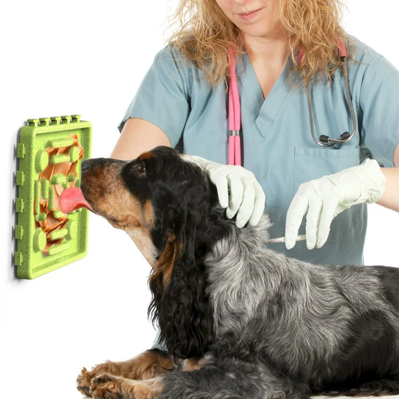 Силиконовые кормления собаки с защитой от ноги коврик для Кормления Собаки Еда