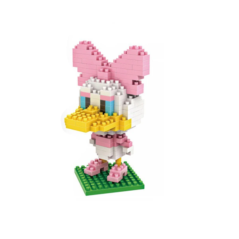 Микки Disney 260 шт. Дональд Дак Гуфи мультфильм мини микро алмазные частицы