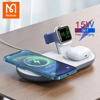Mcdodo 15W Magnetic Wireless Charger For iphone Pro Max Huawei Aaaple Watch Fast Charging Dock Station