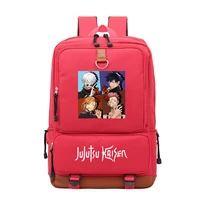 boys girls backpack bags japan anime jujutsu kaisen teenager unisex backpack schoolbag kawaii cute canvas cosplay laptop bags