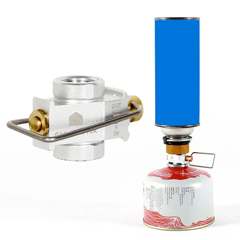 Адаптер для газовой плиты кемпинга конвертер газа переключатель заправка