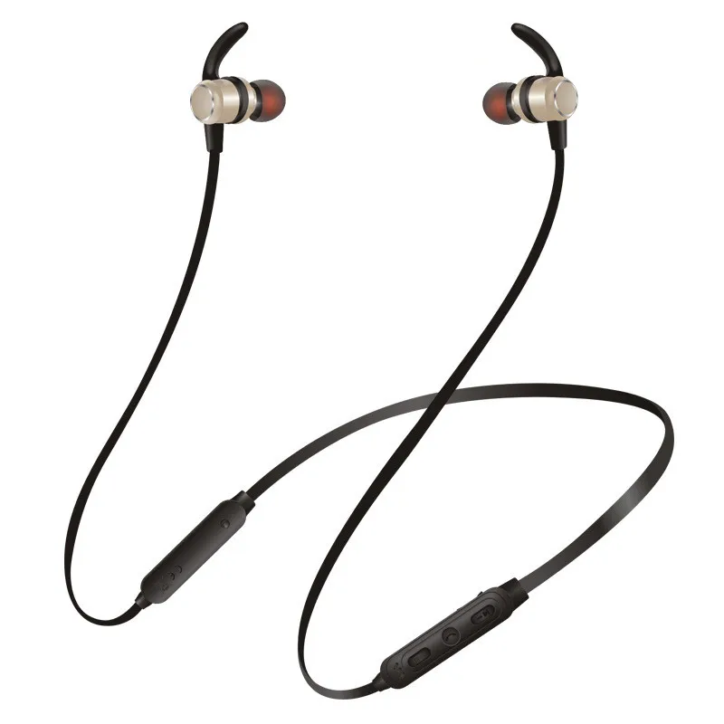 5 0 Bluetooth наушники Спорт шейным Магнитный Беспроводной стерео гарнитура Музыка